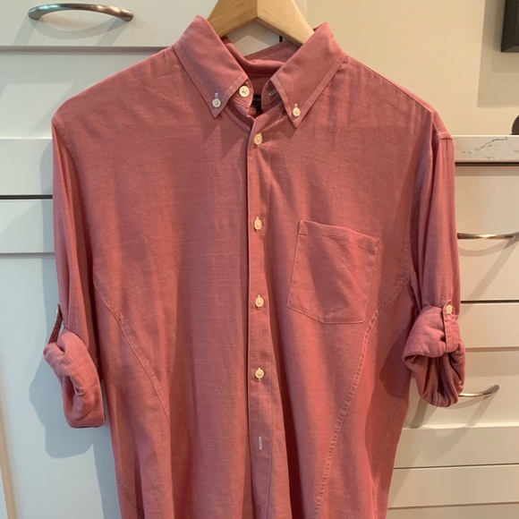 John Varvatos Other - John Varvatos salmon men’s button Down
